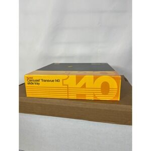 Kodak Carousel Transvue 140 Slide Tray B140T CAT 104 6044 Black Projector Tray